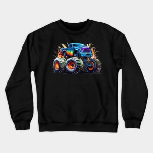 Monster Trucks Lover Crewneck Sweatshirt